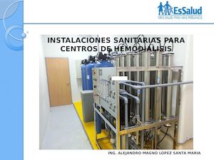 Sanitarias Hemodialisis