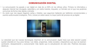Comunicación Digital