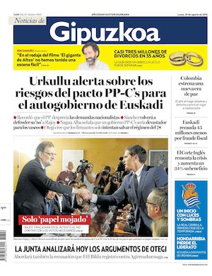 Noticias de Gipuzkoa 20160829