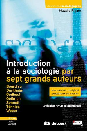 Introduction à la sociologie par sept grands auteurs
