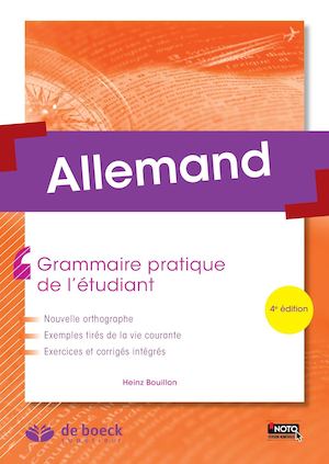 Allemand - Grammaire pratique de l'étudiant