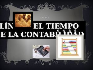 Linea Del Tiempo de la contabilidad