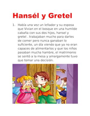 Hansél Y Gretel
