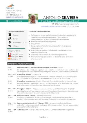 CV Antonio SILVEIRA CIEDEL