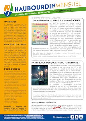 ARCHIVE - Mensuel Septembre 2016