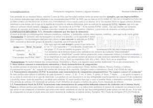 Formulacion Inorganica Binarios Ternarios Simples