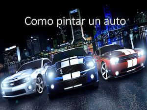 Como Pintar Un Auto