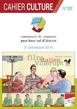 Cahier Culture Ccphva 2eme Semestre 2016