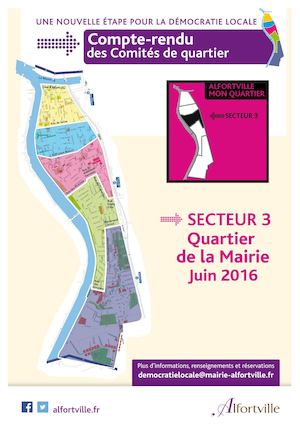 Juin 2016 - Comité De Quartier 3 - Quartier de La Mairie - Compte rendu