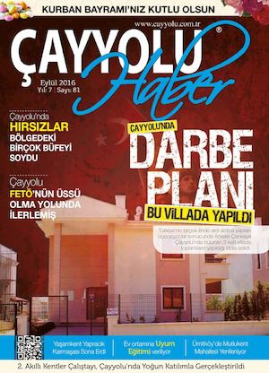 Cayyolu Haber Eylul 2016