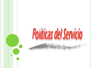 Politicas De Servicio