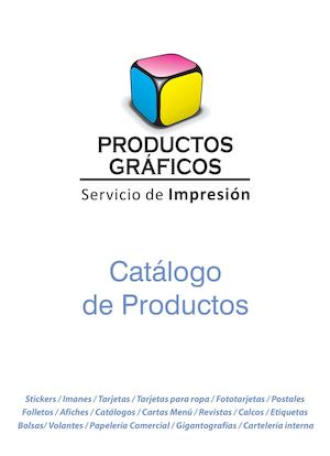 Catalogo Productos Graficos