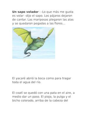 Un Sapo Volador By:DIEGO