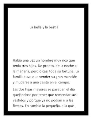 La Bella Y La Bestia : benjamin salamanca