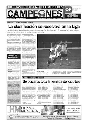 Campeones 29 08 2016