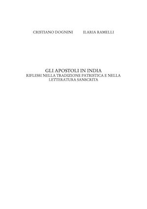 Apostoli In India