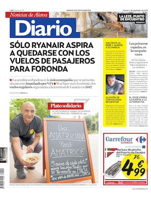 Diario de Noticias de Álava 20160902