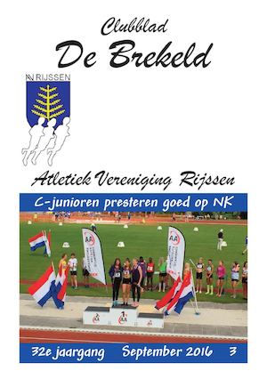 Clubblad De Brekeld AV Rijssen - September 2016