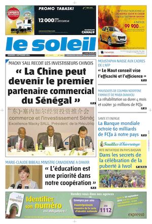 Edition Du 02 Septembre 2016