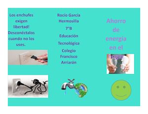 triptico ahorro de energía