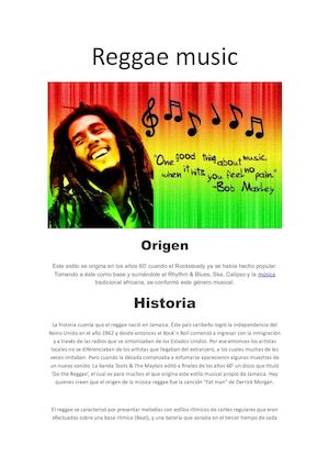 Calameo Musica Reggea