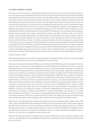 El Cuerpo Humano La Fuerza