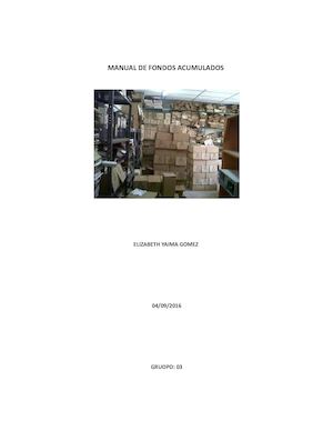 Manual De Fondos Acumulados