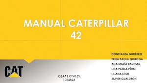 Manual Caterpillar