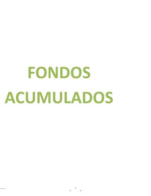 Manual De Fondos Acumulados