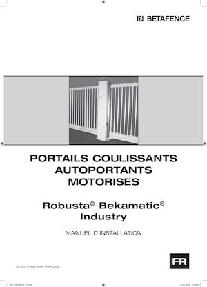 FR - Robusta Bekamatic - Installation manual