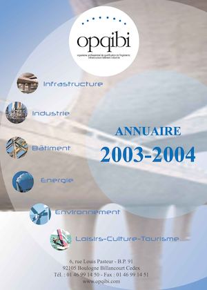 OPQIBI - COUVERTURE ANNUAIRE