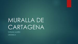 Muralla De Cartagena