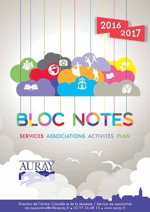 Auray Bloc-Notes 2016-2017