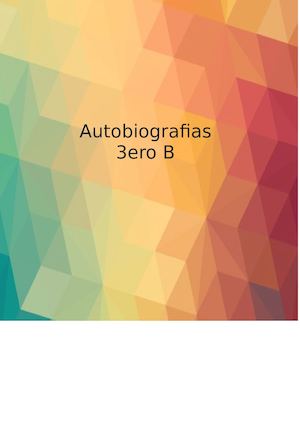 Autobiografias 3b