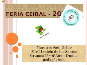 5° Y 6° ESCUELA 119