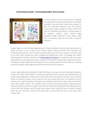 Firstcry Coupons Doc