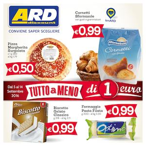 ARD Discount dal 05-09 al 14-09