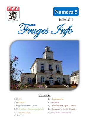 Fruges Info 5 - Juillet 2016