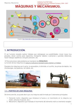 Máquinas Y Mecanismos