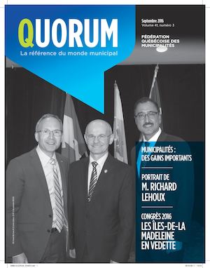 Magazine Quorum / Édition septembre 2016