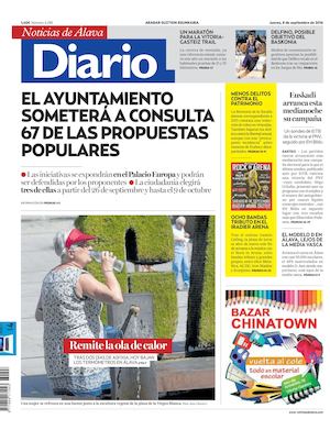 Diario de Noticias de Álava 20160908