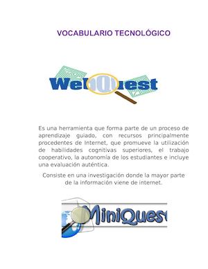 Vocabulario Tecnologico