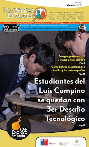 Boletín N° 32 - Agosto 2016 - PAR Explora RM Norte