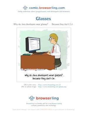 Calaméo - Glasses - Programming Joke