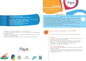 Journal du RAM N°10 septambre à octobre 2016