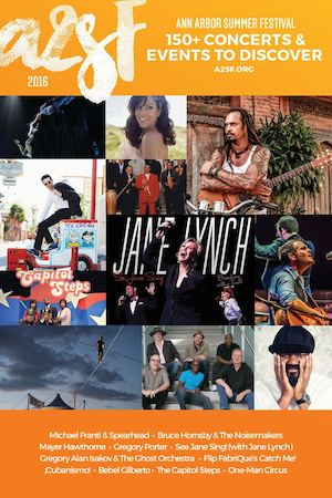 2016 Ann Arbor Summer Festival Program
