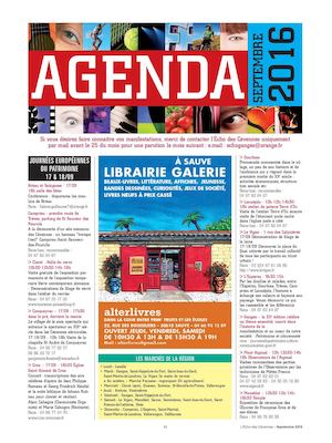 L'écho Des Cévennes Agenda 226 Sept16
