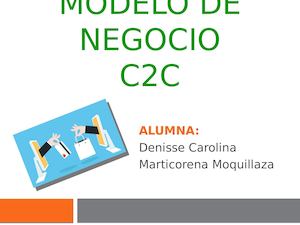Modelo De Negocio C2c