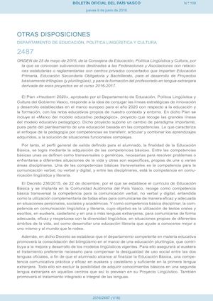 Eleaniztasunerantz Itunpekoentzat 2016 17