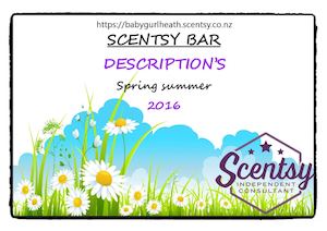 Scent Descriptions 2016 NZ